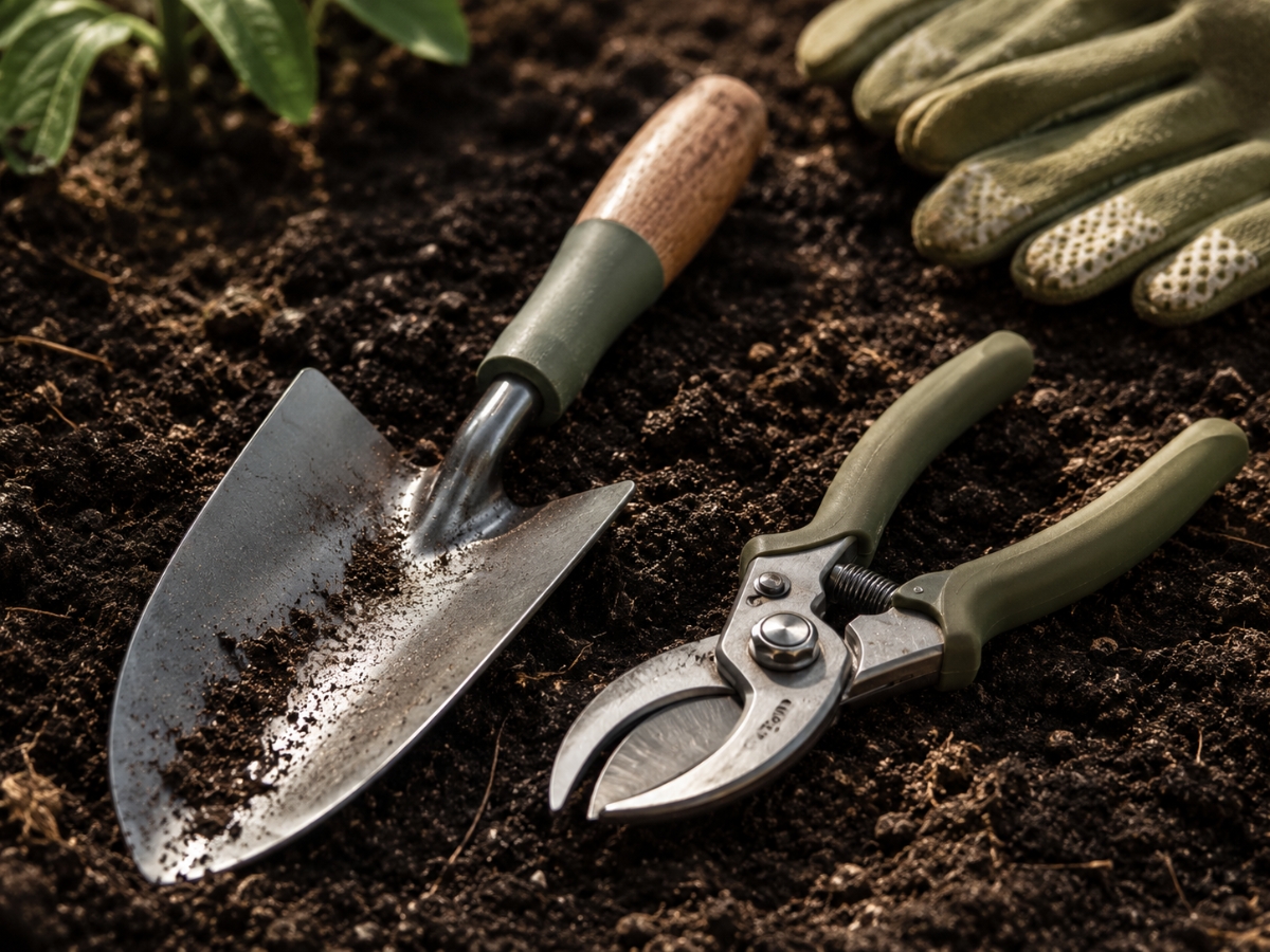 essential gardening tools for beginners