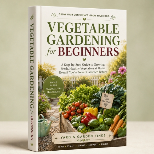 Vegetable Gardening for Beginners ebook cover